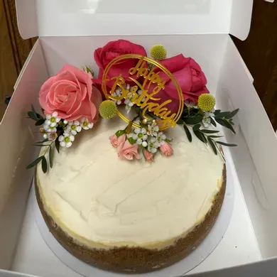 Full Size Cheesecake in Vista California, Crozier's Flowers and Plants